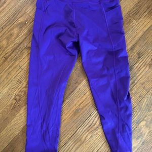 Deep purple med leggings Victoria Secret